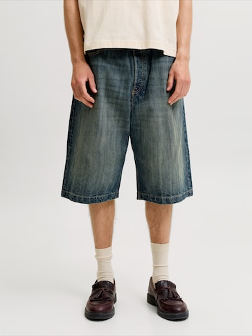 JACK & JONES Voľný strih Džínsy 'JJIRON JJELI' - Modrá: predná strana