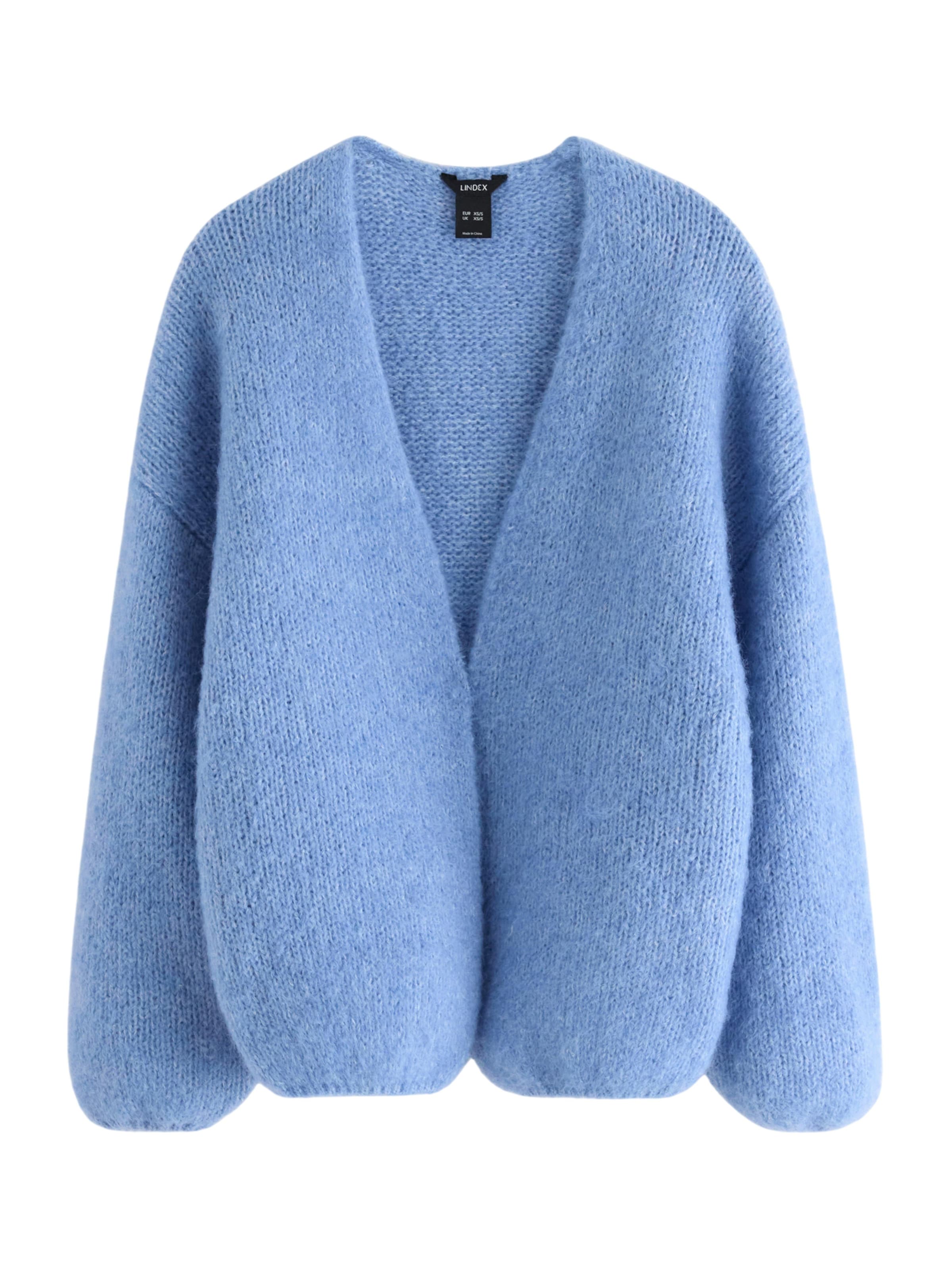 Lindex Knit cardigan 'Vanessa' in Blue: front