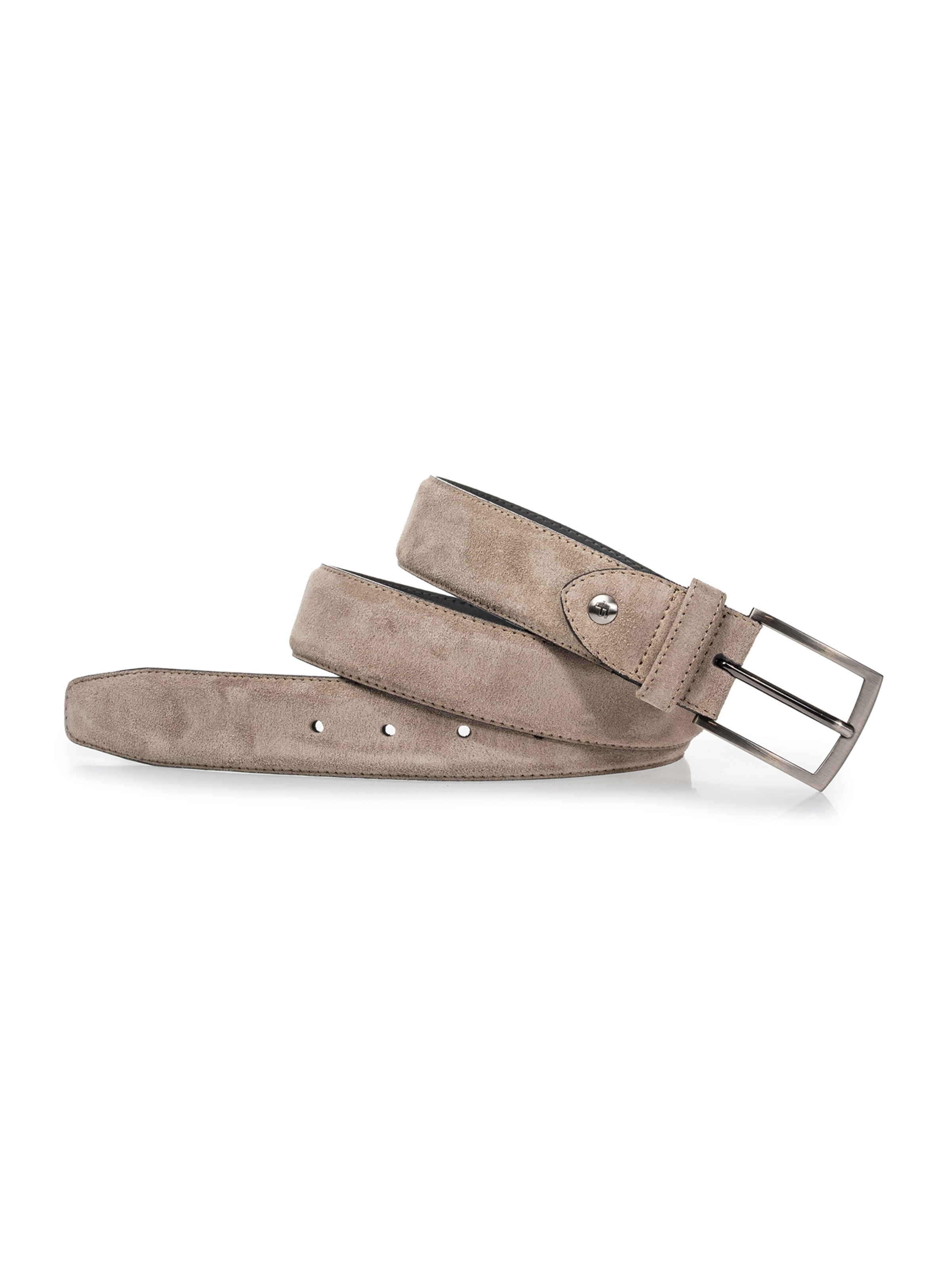 Floris van Bommel Riem 'DE BELTER 52' in Grijs: voorkant