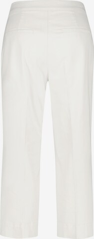 TAIFUN Regular Pleated Pants in White