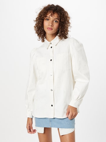 Camicia da donna 'Sara' di Stella Nova in bianco: frontale