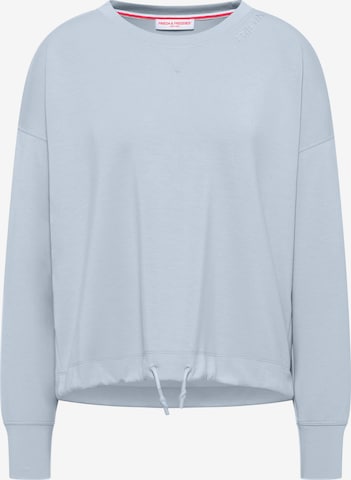 Frieda & Freddies NY Sweatshirtpullover Sweat-Shirt in Blau: Vorderseite