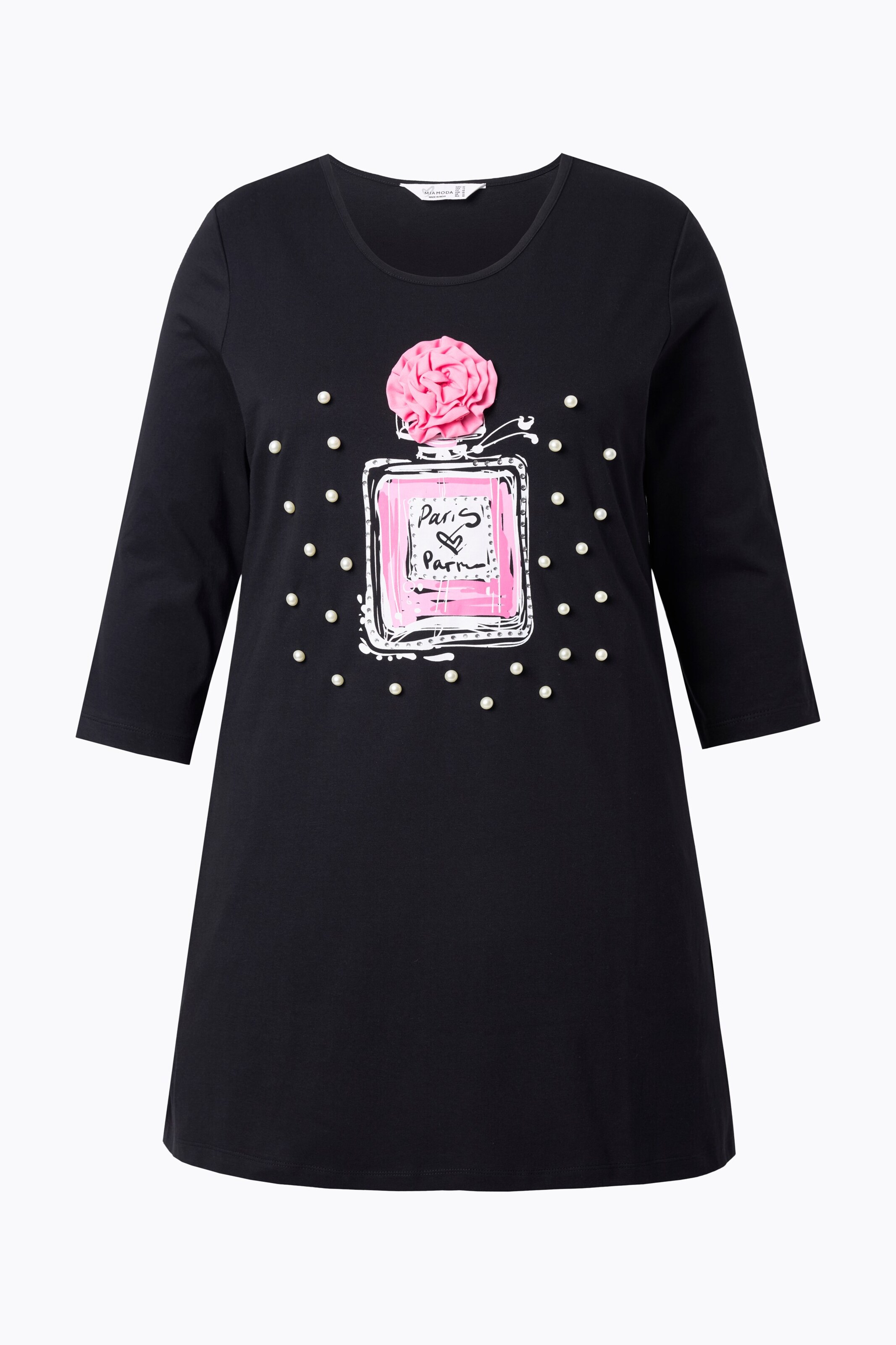 MIAMODA Shirt in Black: front