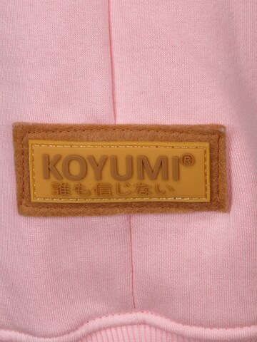Koyumi Sweatshirt 'Break Your Neck' in Pink
