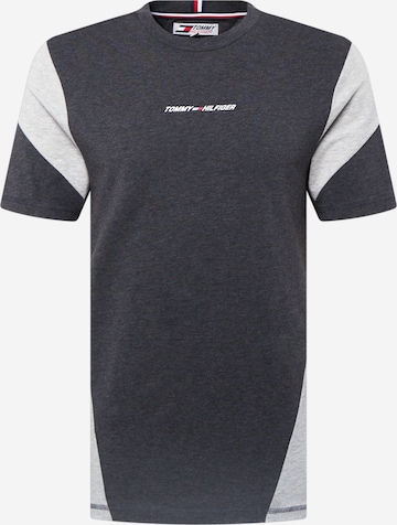 Tommy Sport Functioneel shirt in Grijs: voorkant