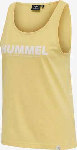 Haut de sport 'Legacy' Hummel en jaune : devant