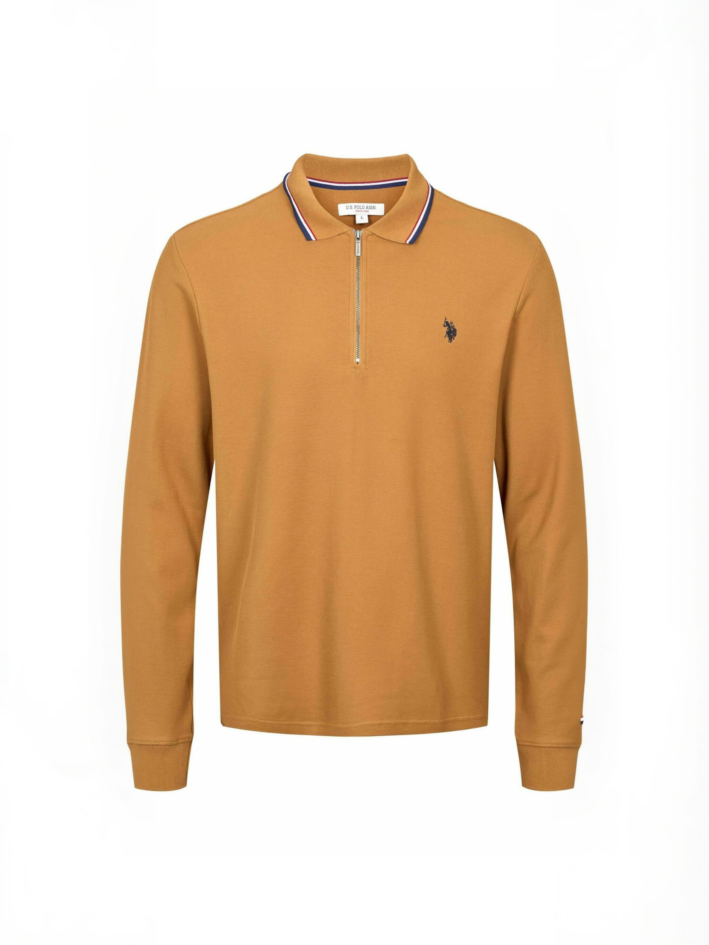 U.S. POLO ASSN. Regular Fit Skjorte ' UMDenver ' i brun: forside