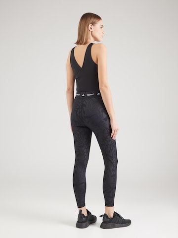 ADIDAS PERFORMANCE Skinny Sporthose in Schwarz