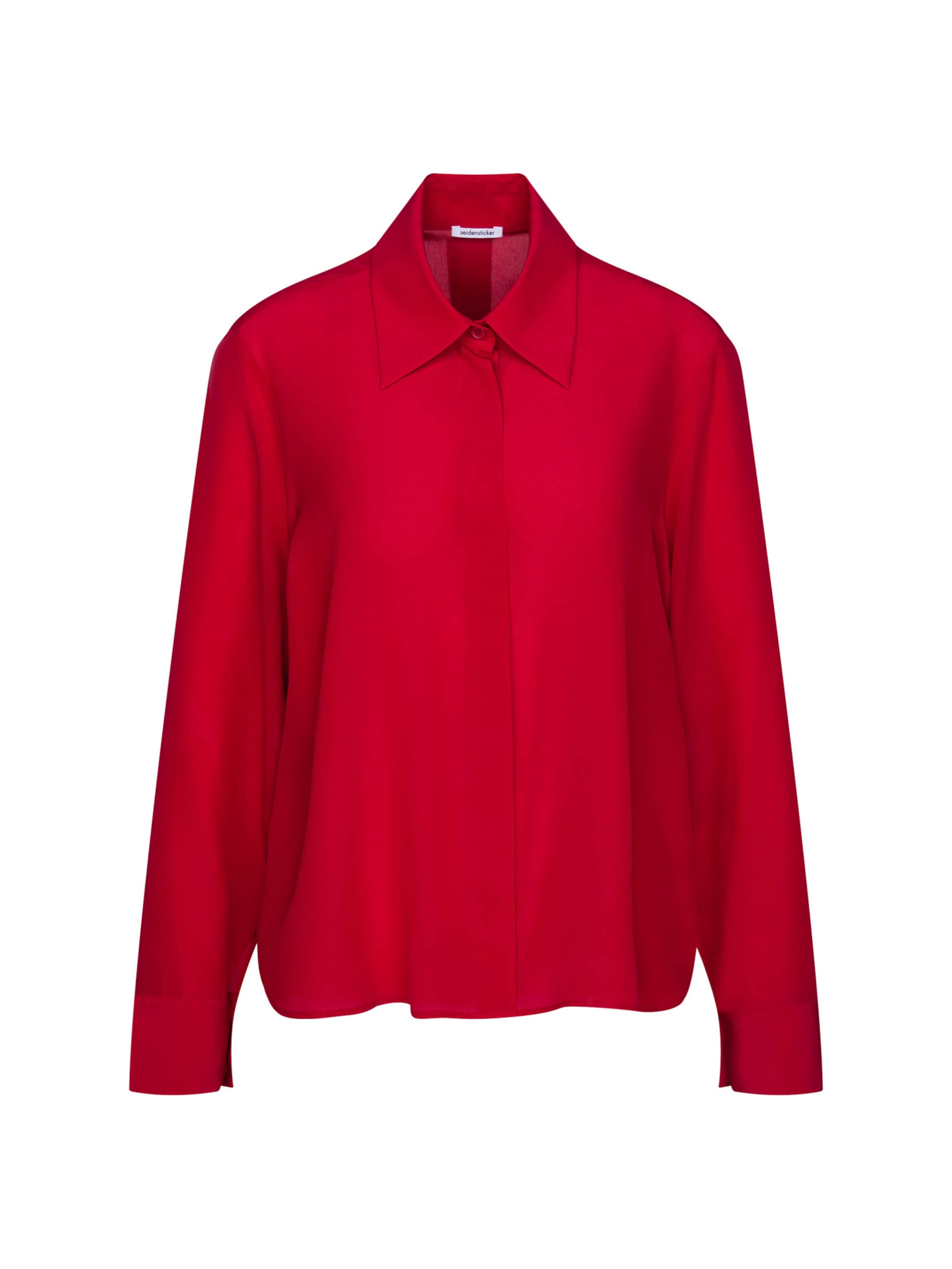 SEIDENSTICKER Blouse in Red: front