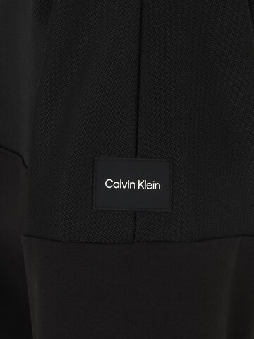 Calvin Klein Big & Tall Sweatjacka i svart