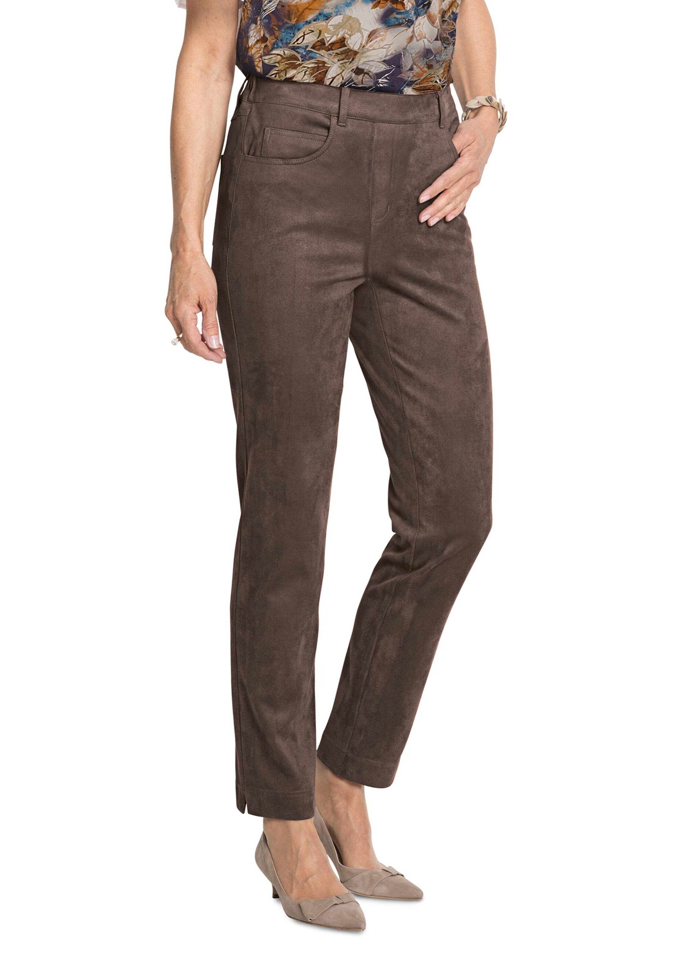 Goldner Regular Pants in Brown