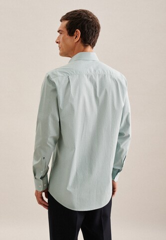 SEIDENSTICKER Regular fit Business Shirt in Green