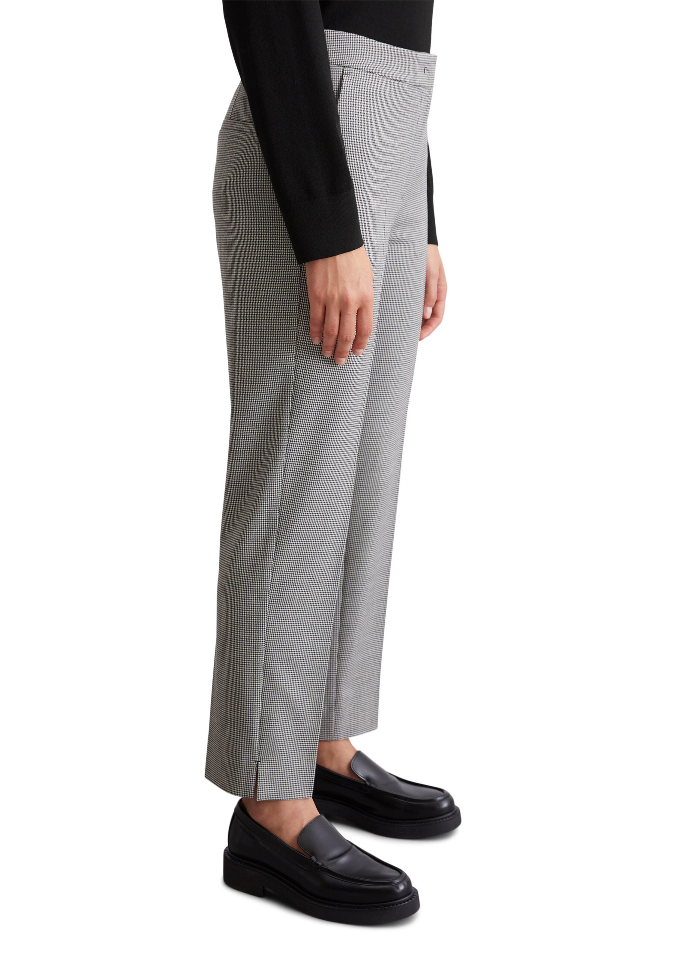 Marc O'Polo Обычный Плиссированные брюки в Серый