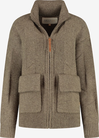 MGO Cardigan 'Tamar' i brun: forside