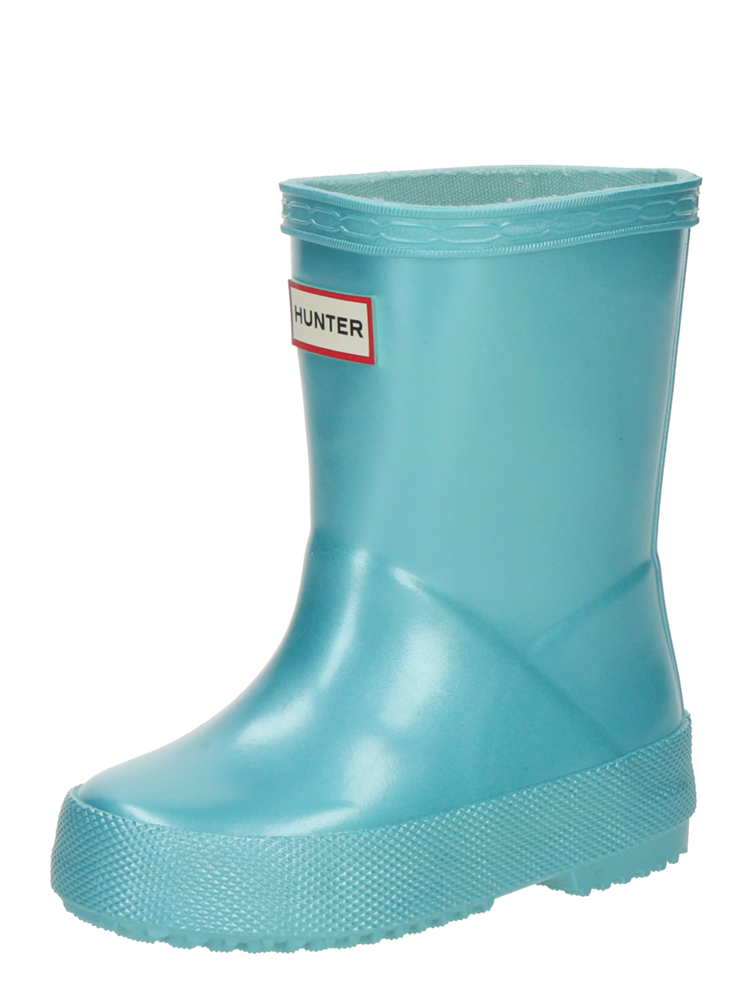 Cizme de cauciuc de la HUNTER pe albastru: față