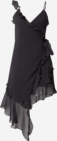 Monki Φόρεμα 'Danica' σε μαύρο: μπροστά