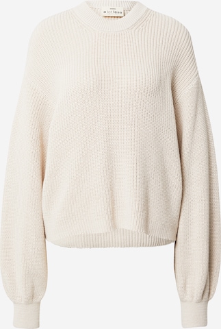 A LOT LESS Sweater 'Clara' in White: front