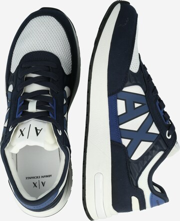 ARMANI EXCHANGE - Zapatillas deportivas bajas en azul