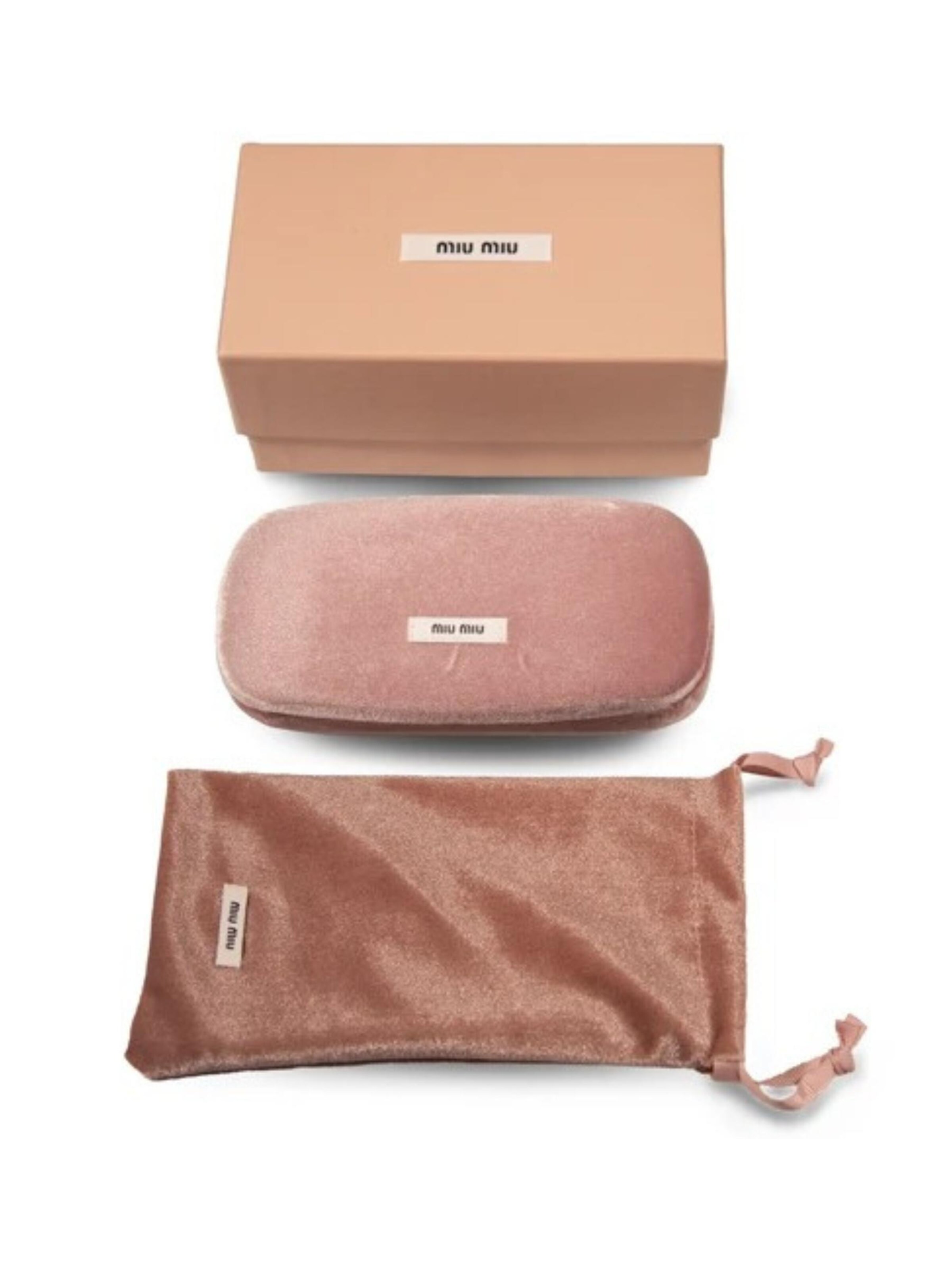 Miu Miu Zonnebril in Goud