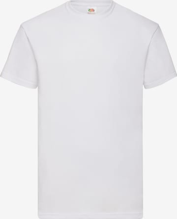 FRUIT OF THE LOOM Shirts 'T-shirt' i hvid: forside