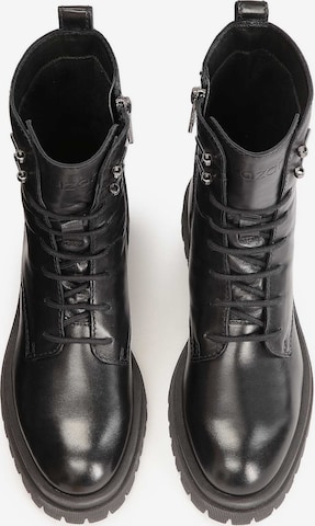Kazar Lace-Up Ankle Boots in Black