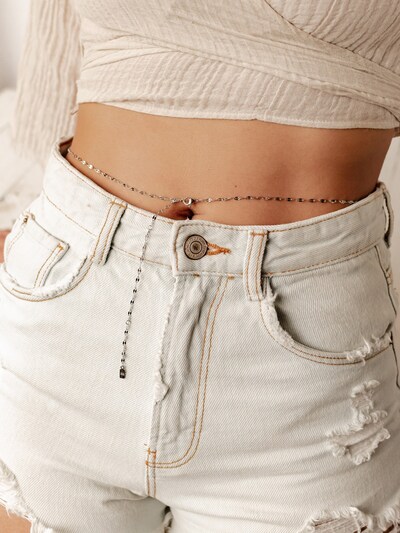 Hey Happiness Necklace 'Rolo' in Onesize in Silver, Item view