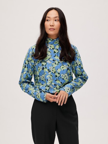 SELECTED FEMME Blouse 'Jana' in Blue: front