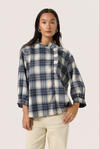 SOAKED IN LUXURY Shirts 'Pamala' i grøn: forside