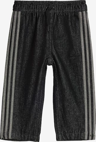 ADIDAS ORIGINALS - Regular Calças de ganga 'Firebird' em preto: frente