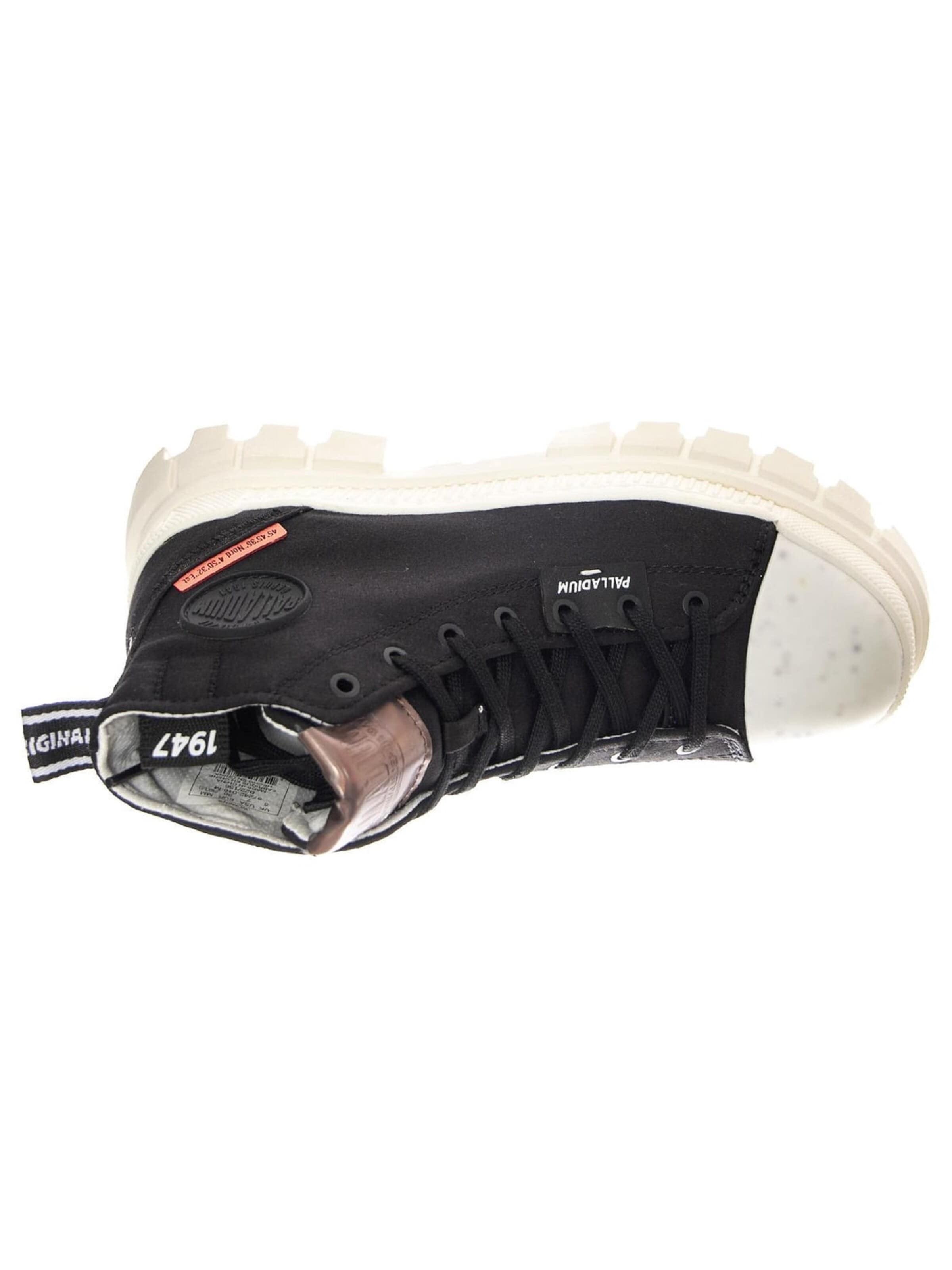 Bottes Palladium en noir