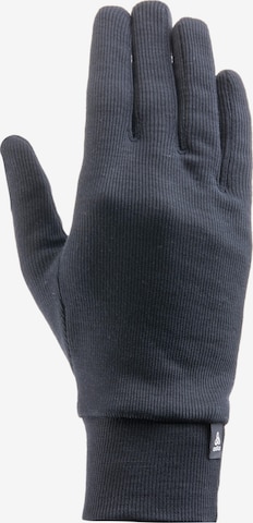 ODLO Športne rokavice | črna barva: sprednja stran
