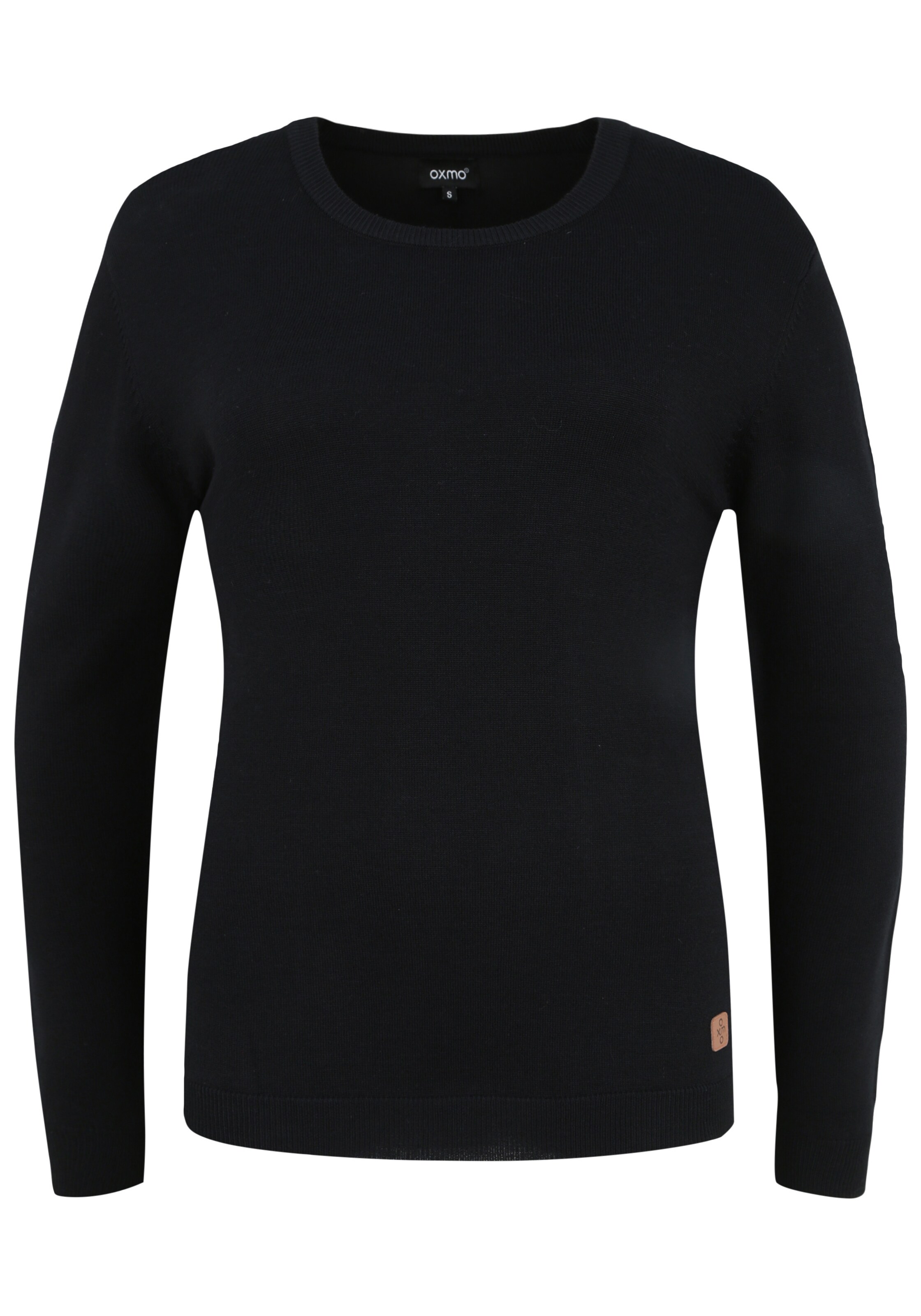 Oxmo - Jersey 'Edda' en negro: frente