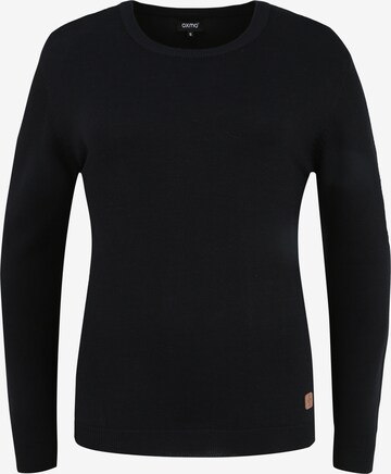 Pull-over 'Edda' Oxmo en noir : devant