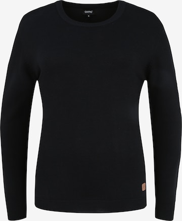 Oxmo Sweater 'Edda' in Black: front