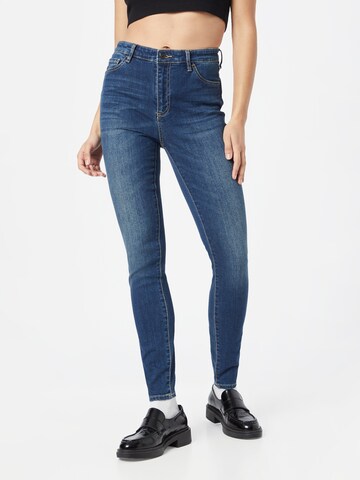 Slimfit Jeans de la ARMANI EXCHANGE pe albastru: față