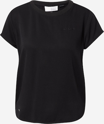 mazine - Blusa en negro: frente