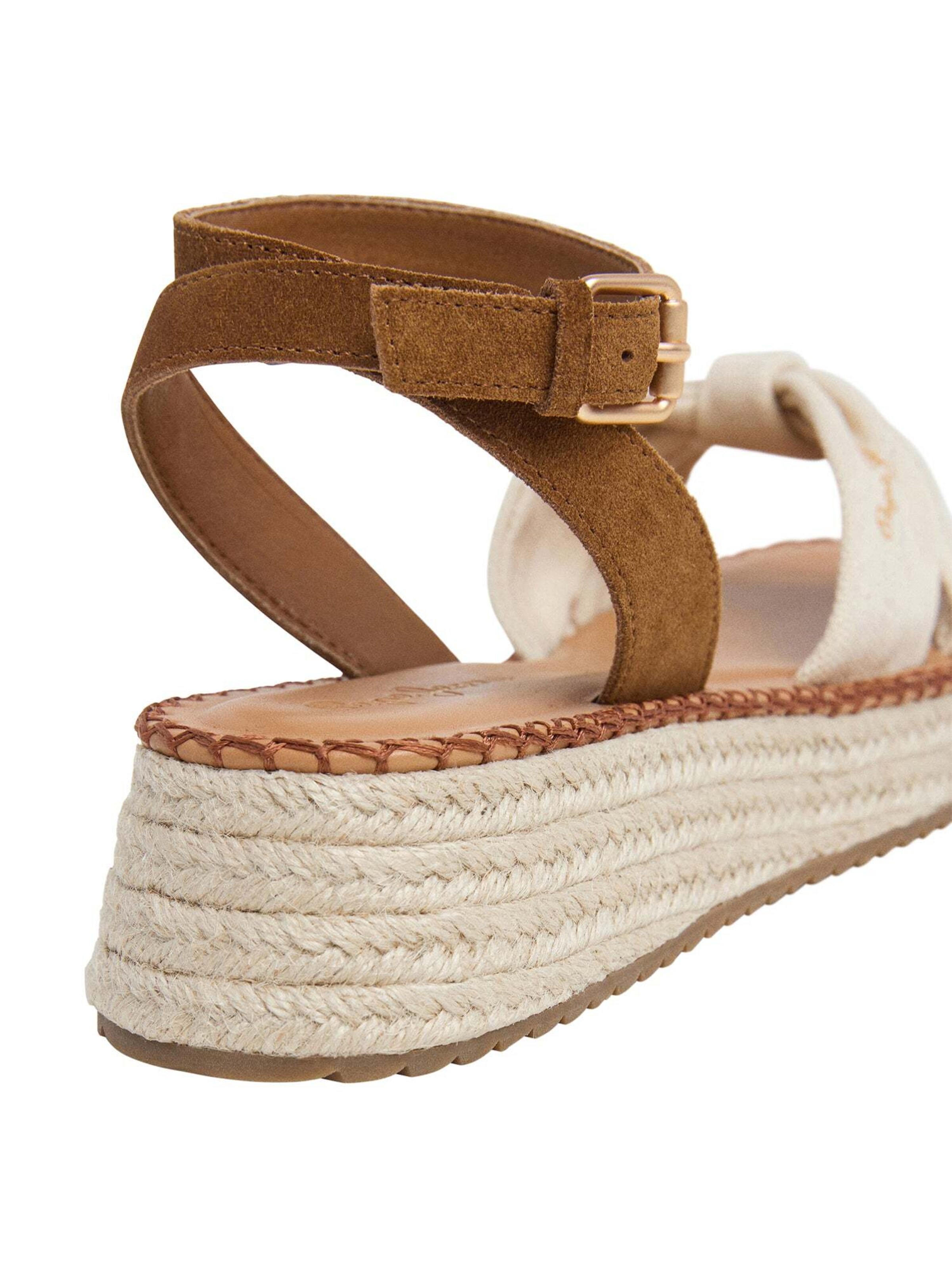 Sandalo con cinturino 'Kate Bass' di Pepe Jeans in beige