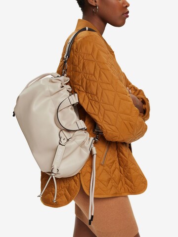 ESPRIT Shoulder Bag in Beige: front