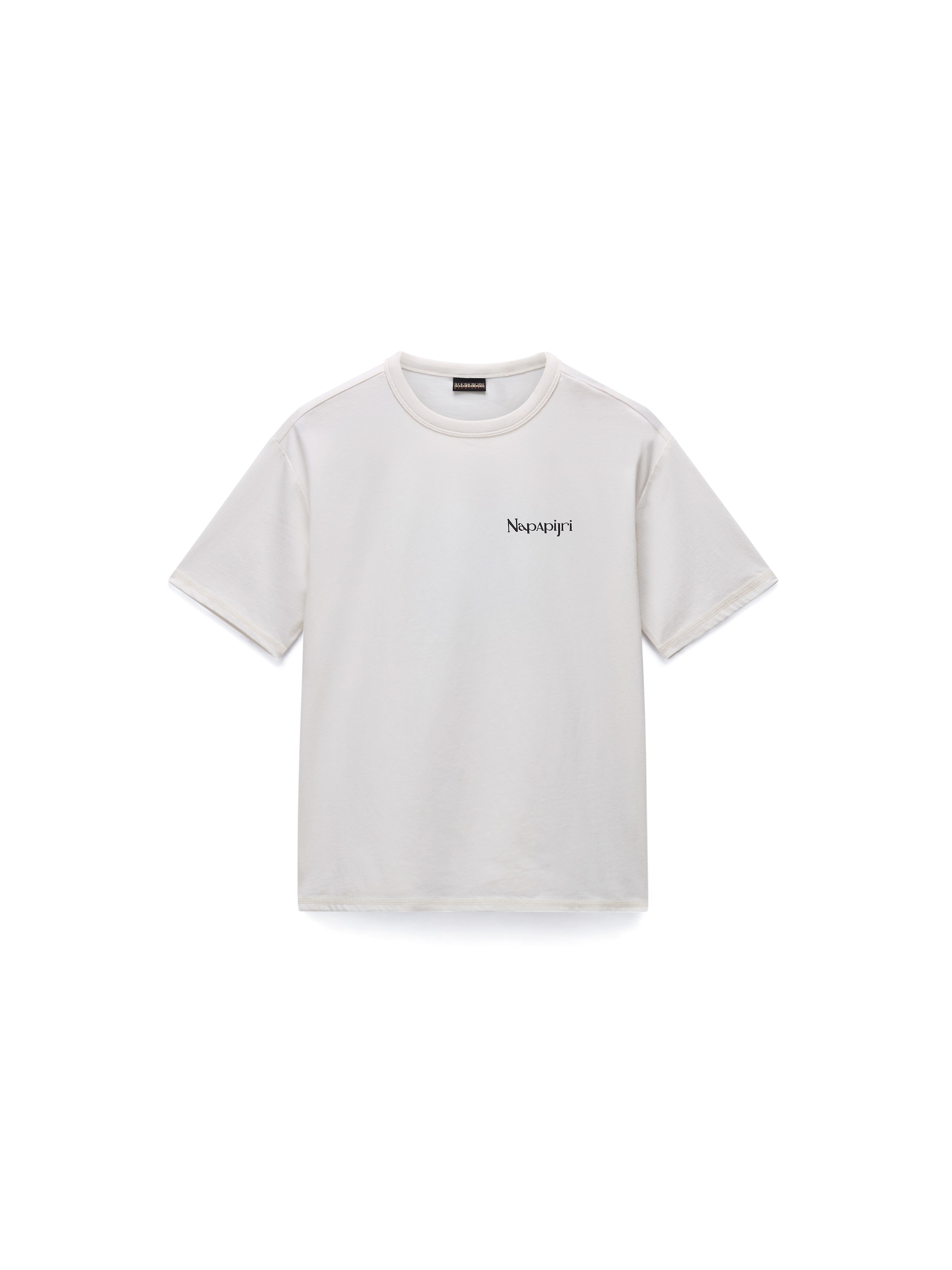 NAPAPIJRI - Camiseta en blanco: frente