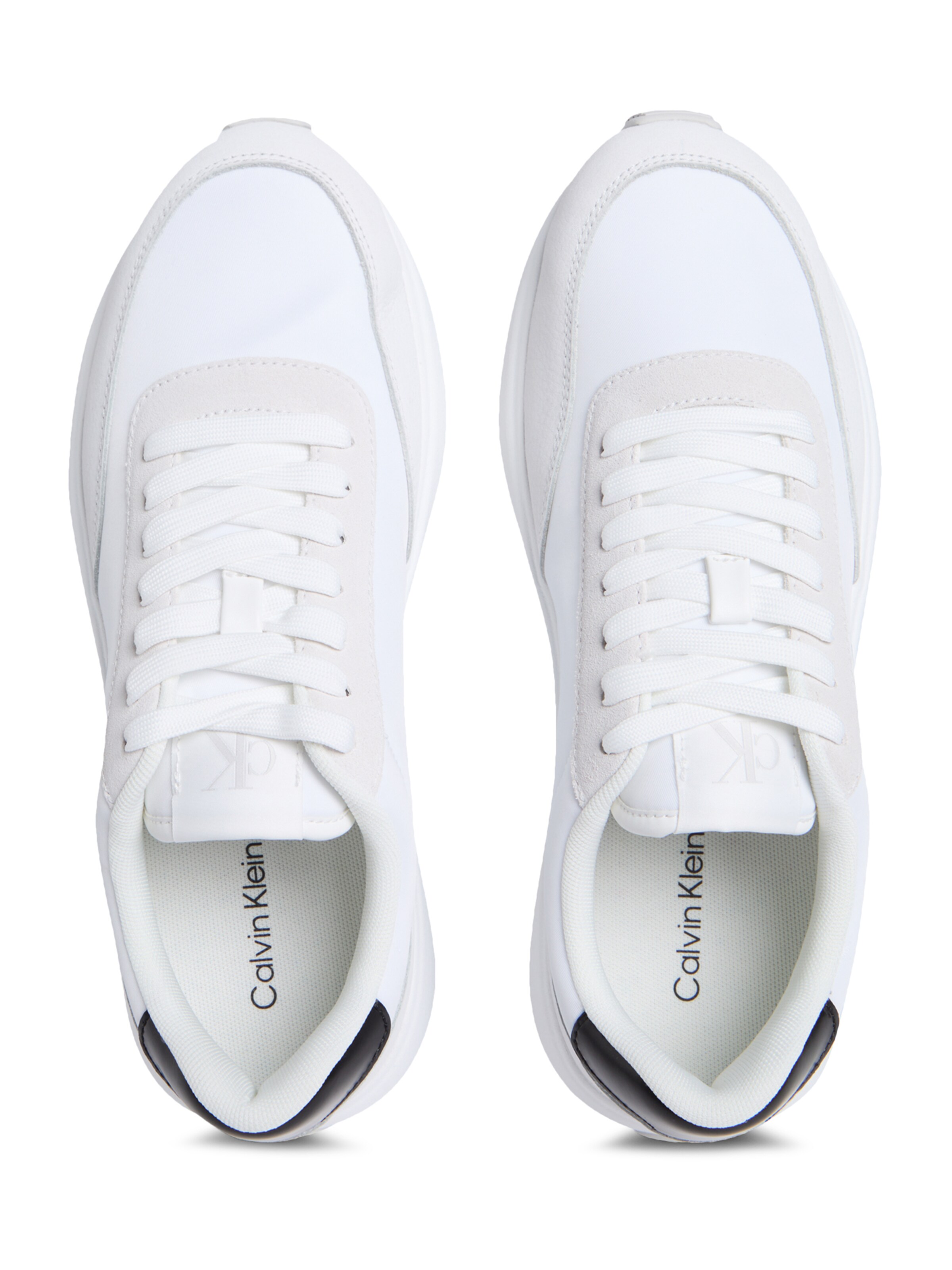 Calvin Klein Ниски маратонки 'ATHLEISURE' в бяло