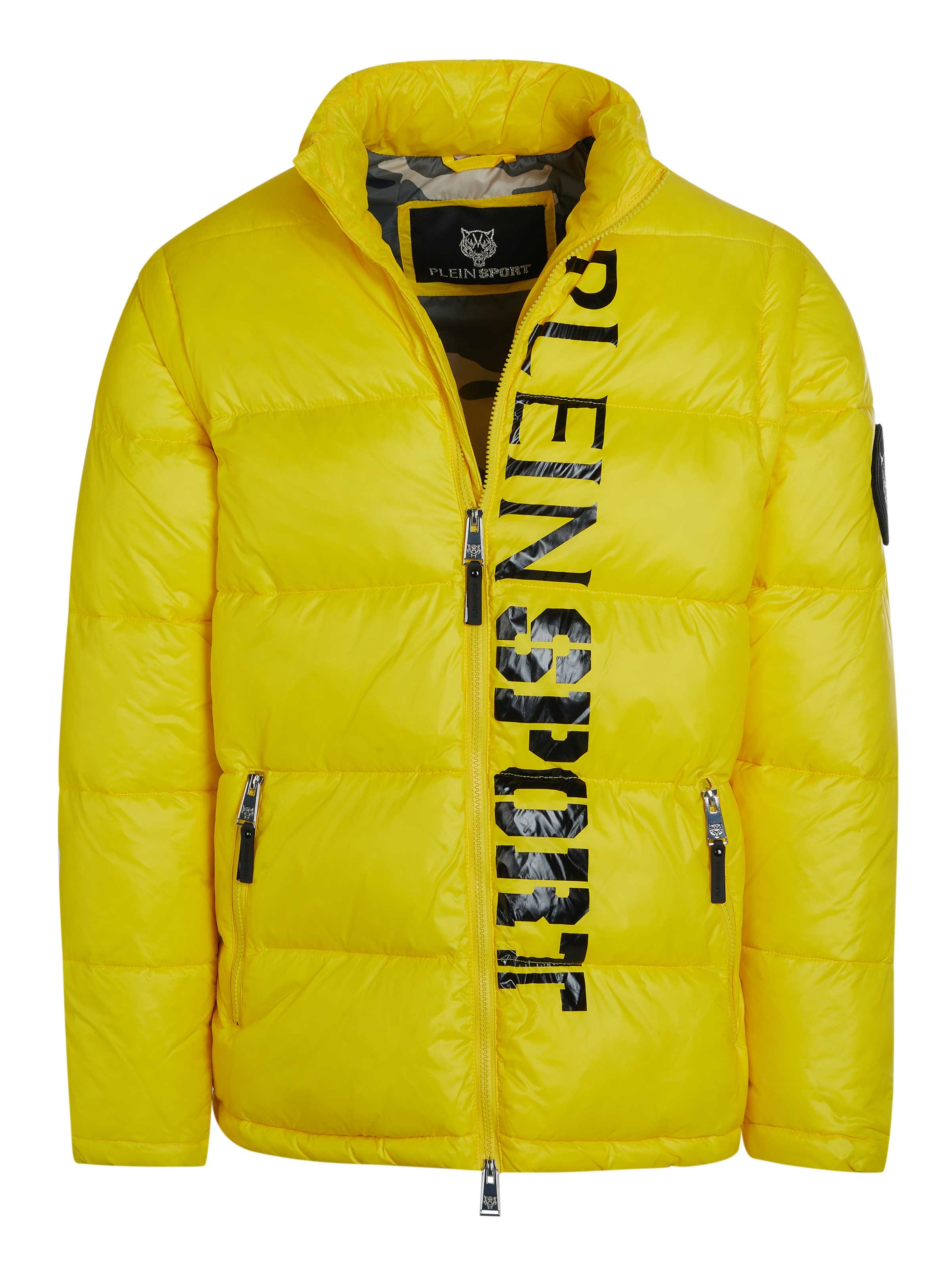 Philipp Plein Winterjacke‌ in Gelb: Vorderseite