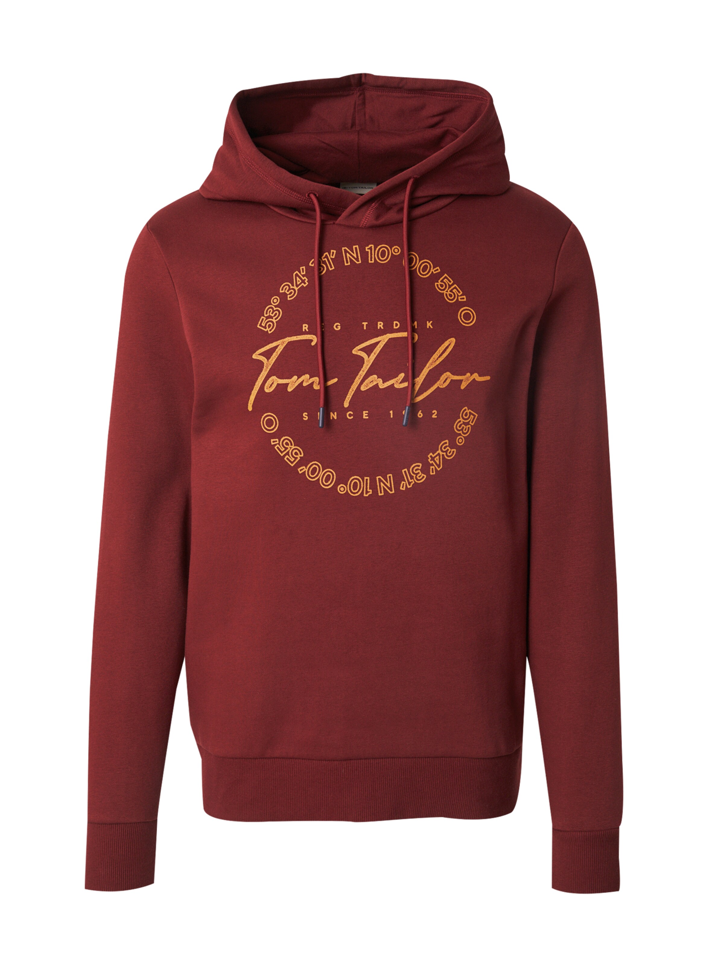 TOM TAILOR Sweatshirt in Red: front