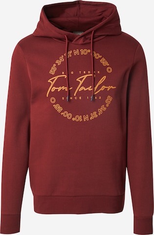 TOM TAILOR Sweatshirt in Red: front