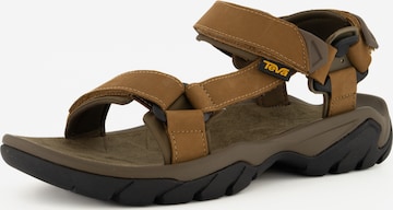 Sandales de randonnée 'Terra' TEVA en marron : devant