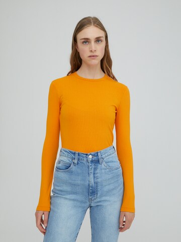 EDITED Shirt 'Ginger' in Orange: front