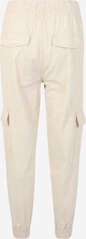 River Island Petite Tapered Cargo trousers in Beige