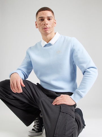 ALPHA INDUSTRIES Суичър в синьо: отпред