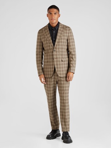 SELECTED HOMME Regular Suit 'RYDE' in Beige: front
