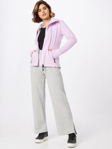 BENCH Fleece Jacket in Purple