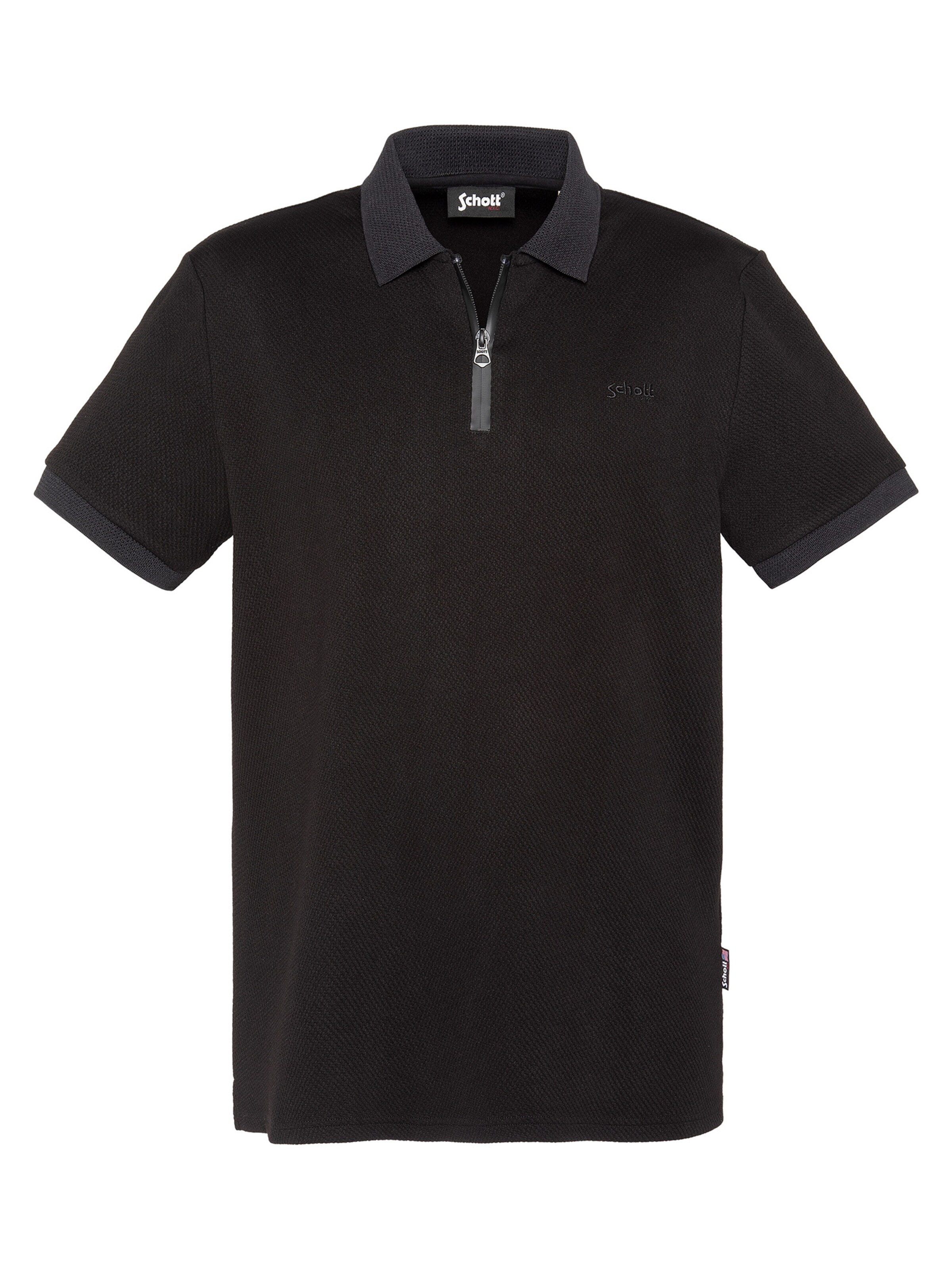 Schott NYC Shirt‌ in Schwarz: Vorderseite